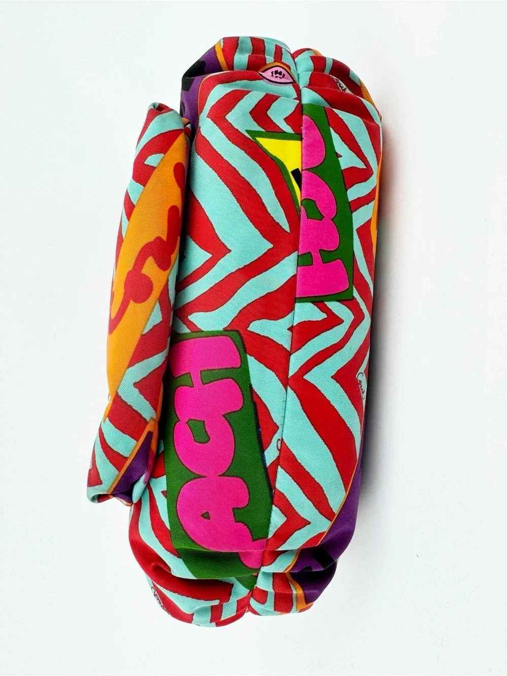 Coach Y2K Poppy Graffiti Groovy Hobo Graphic Print Shoulder Bag 13923 - Picture 8 of 13